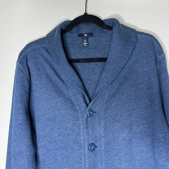 Men’s Blue Gap Cardigan - Picture 8 of 9